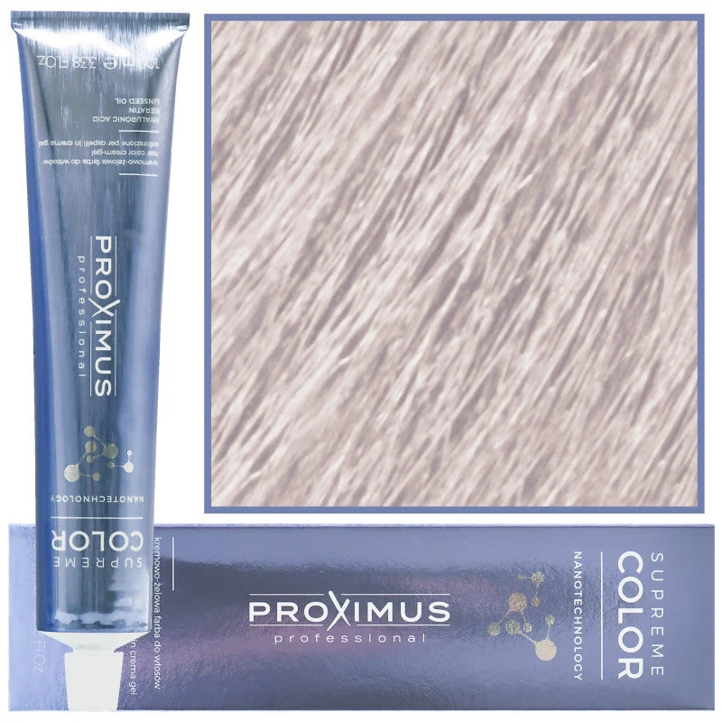 Proximus Supreme Color Tintura per Capelli in Nanotecnologia 100ml 10,12 | Biondo Platino Argento Chiarissimo