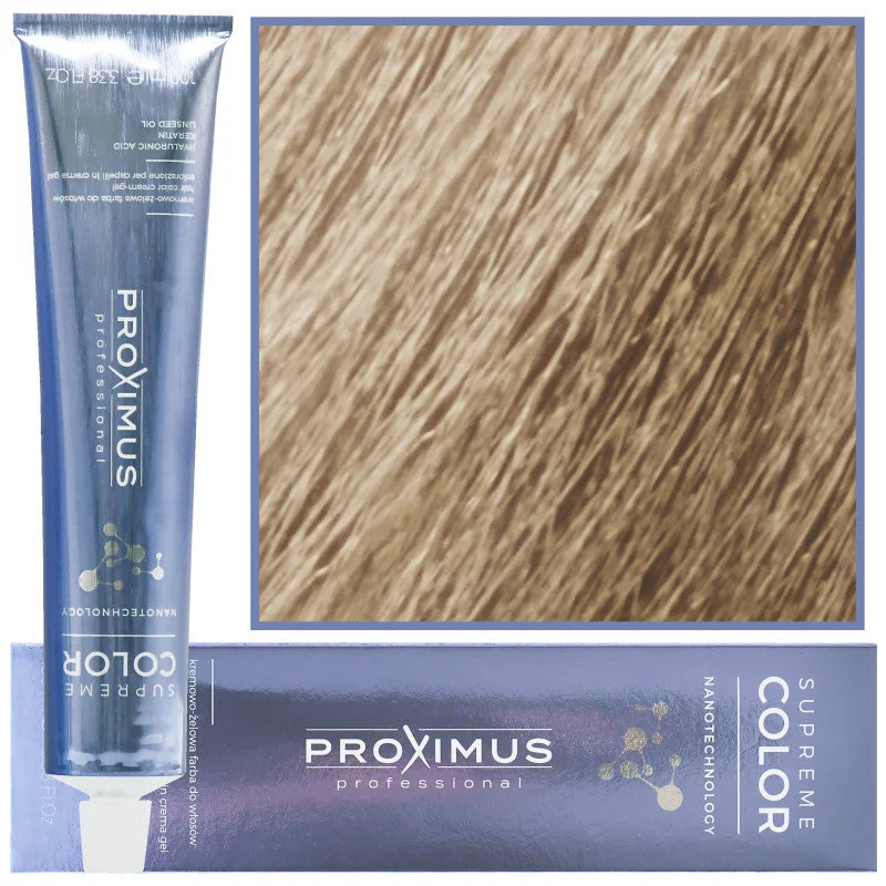 Proximus Supreme Color Tintura per Capelli in Nanotecnologia 100ml 10,13 | Biondo Platino Cenere Oro Chiarissimo