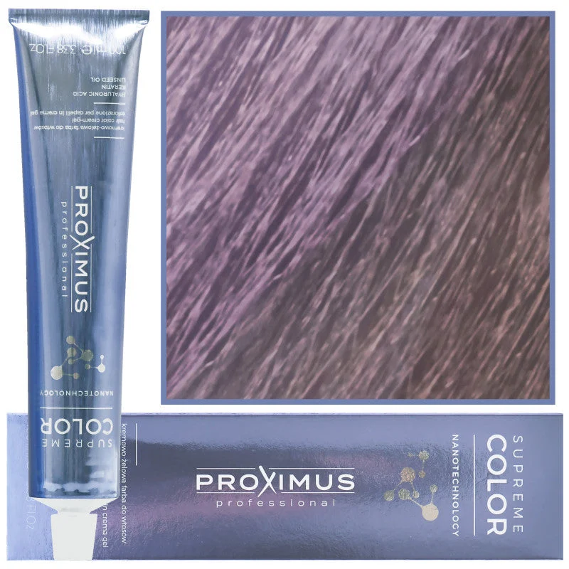 Proximus Supreme Color Tintura per Capelli in Nanotecnologia 100ml 10,18 | Biondo Platino Perla Freddo Chiarissimo