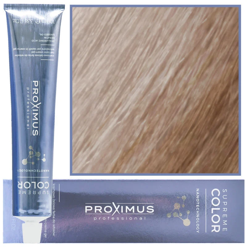 Tintura per capelli Proximus Supreme Color Nanotechnology 100ml 11,23 | Biondo perlato beige molto chiaro ad alta schiaritura