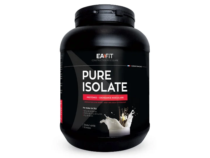 Eafit Pure Isolate - Proteine • Crescita Muscolare Sapore Vaniglia 750g