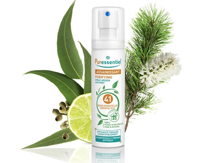 Puressentiel Detergente Spray Aereo ai 41 Oli Essenziali 75 ml