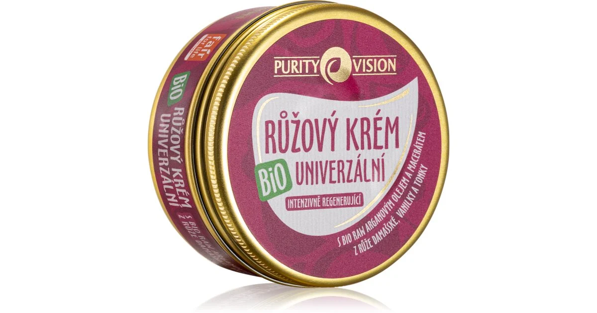 Purity vision Crema rosa bio universale - 70ml