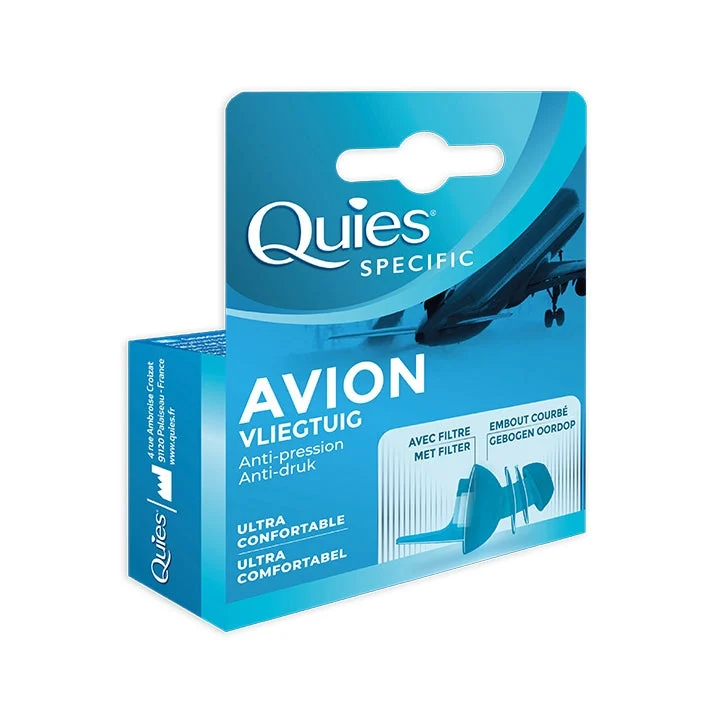 Quies Protezione acustica specifica per aeromobili 1 paio