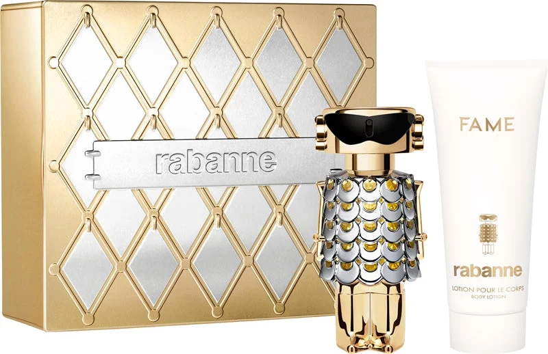 Rabanne Fame confezione regalo da donna Eau de Parfum ricaricabile 80 ml + latte corpo profumato 100 ml