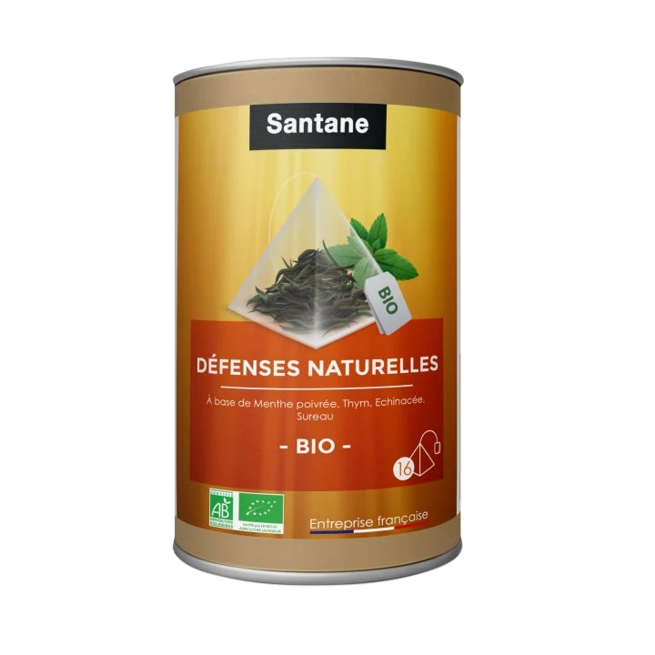 Santane Organic Infusion Natural Defenses 16 bustine-piramidi