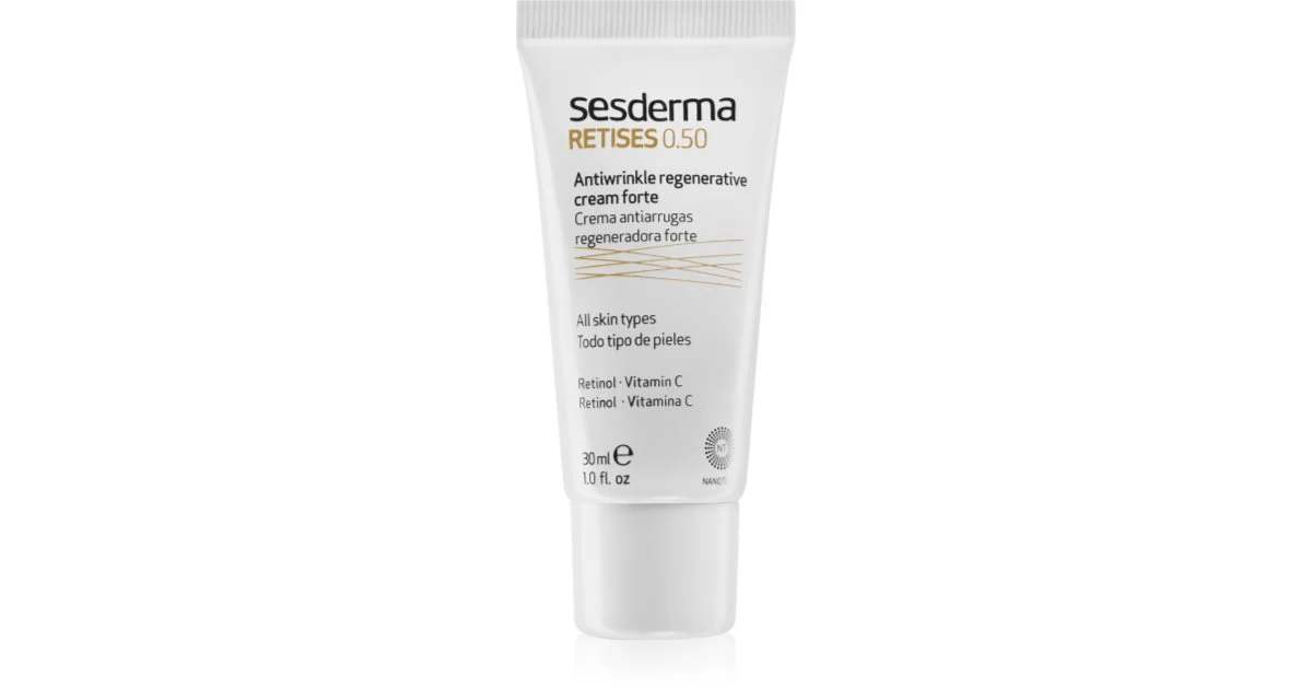 Crema Intensa Retises con Retinolo e Vitamina C Retises (Crema Forte Rigenerativa Antirughe) 30 ml