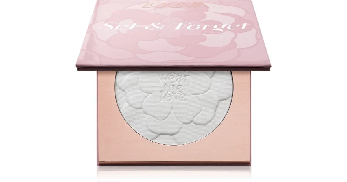 ZOEVA Set & Forget cipria trasparente colore Translucent 10 g