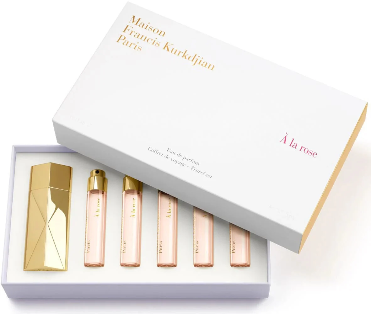 Set Maison Francis Kurkdjian A La Rose Eau De Parfum da donna 5 pezzi da 11 ml