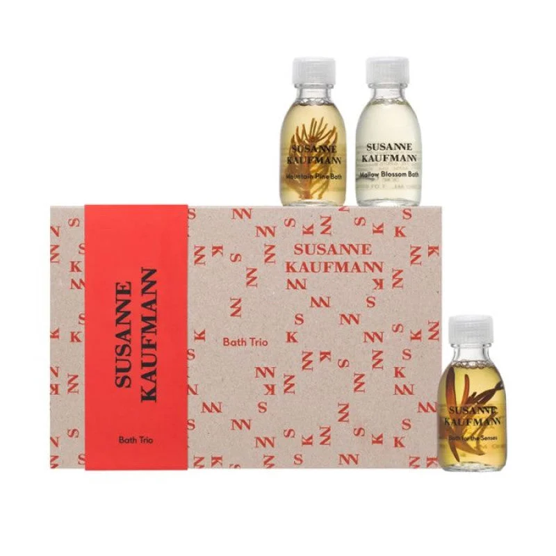 Bath Trio Set Susanne Kaufmann: Olio da bagno e bagnodoccia