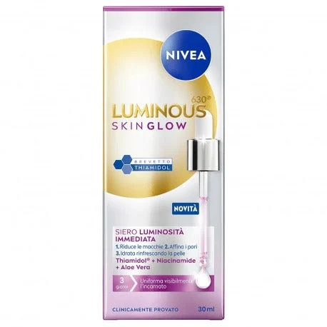 Nivea Siero Luminosita Immediata Luminous630 Skinglow 30 Ml