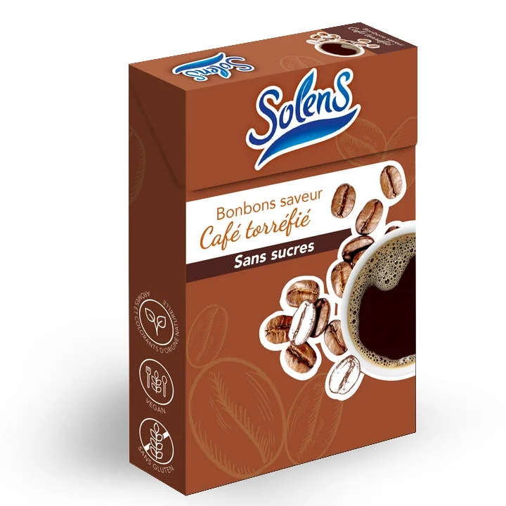 Solens Caramelle Sapore Caffè tostato - Senza Zuccheri 50g