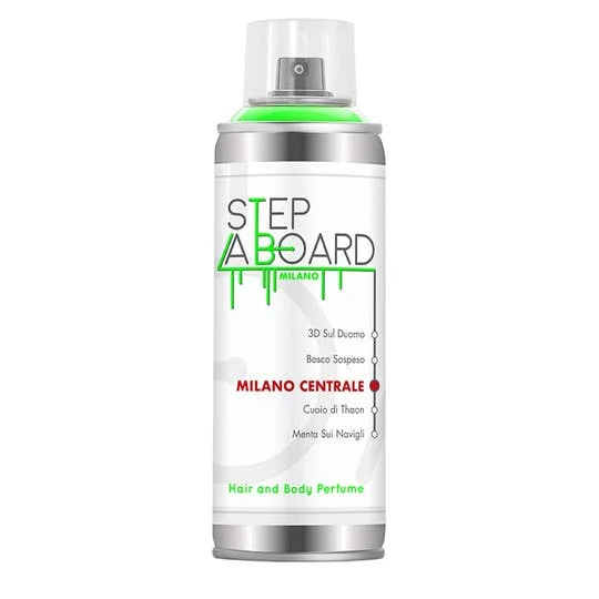 Profumo corpo e capelli Step Aboard Milano Centrale