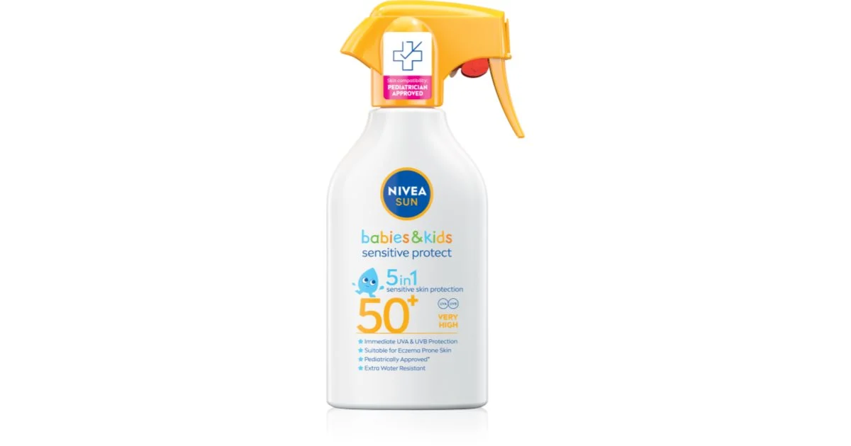NIVEA SUN Babies & Kids spray abbronzante per bambini SPF 50+ 270 ml