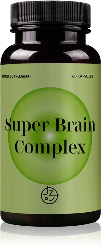 Jíme zdravě Super Brain Complex capsule per aiutare la memoria e la concentrazione 60 capsule