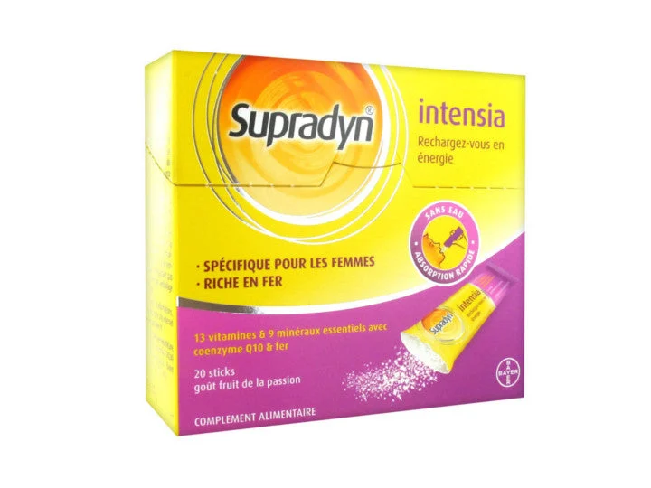 Supradyn Intensia Ricco di Ferro Riduce la Fatica 20 stick