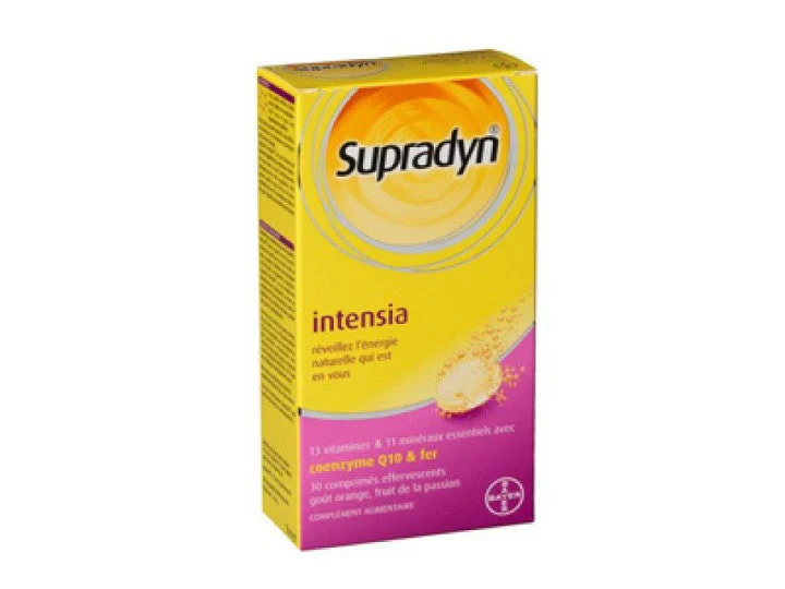 Supradyn Intensia Ricco di Ferro Riduce la Stanchezza 30 Compresse Effervescenti