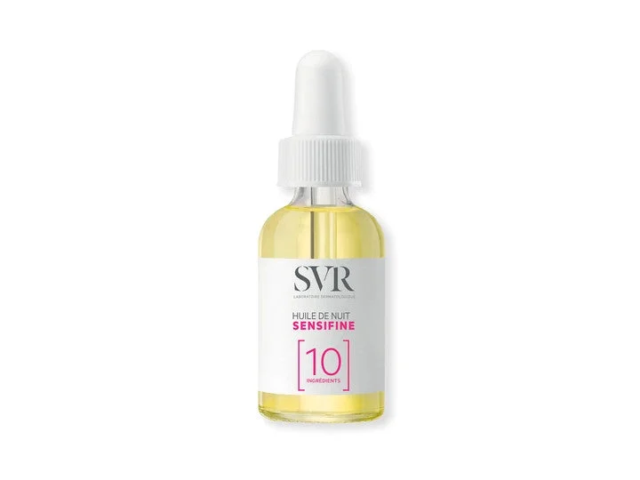 SVR Sensifine Olio da Notte Riparatore Lenitivo 10 Ingredienti 30ml