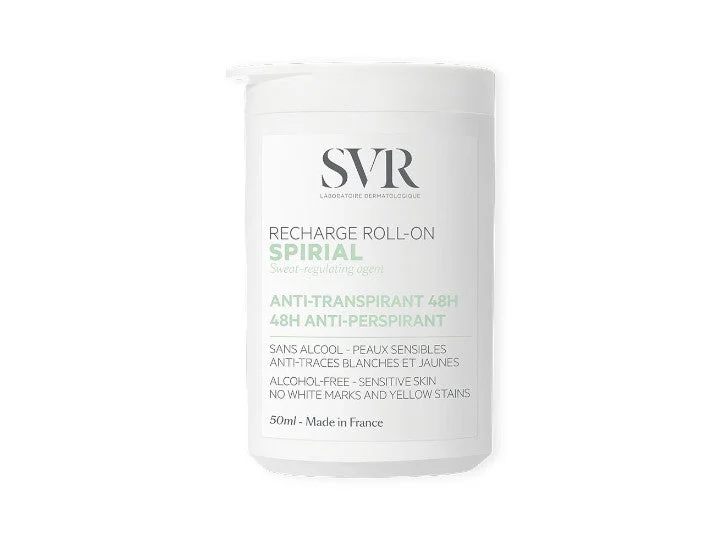 SVR Spirial Deodorante Antitraspirante 48h Ricarica Roll On 50ml