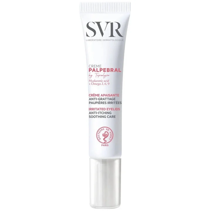 SVR Palpebrale by Topialyse Crema lenitiva antigraffio Occhi e palpebre sensibili Irritazioni atopiche 15ml