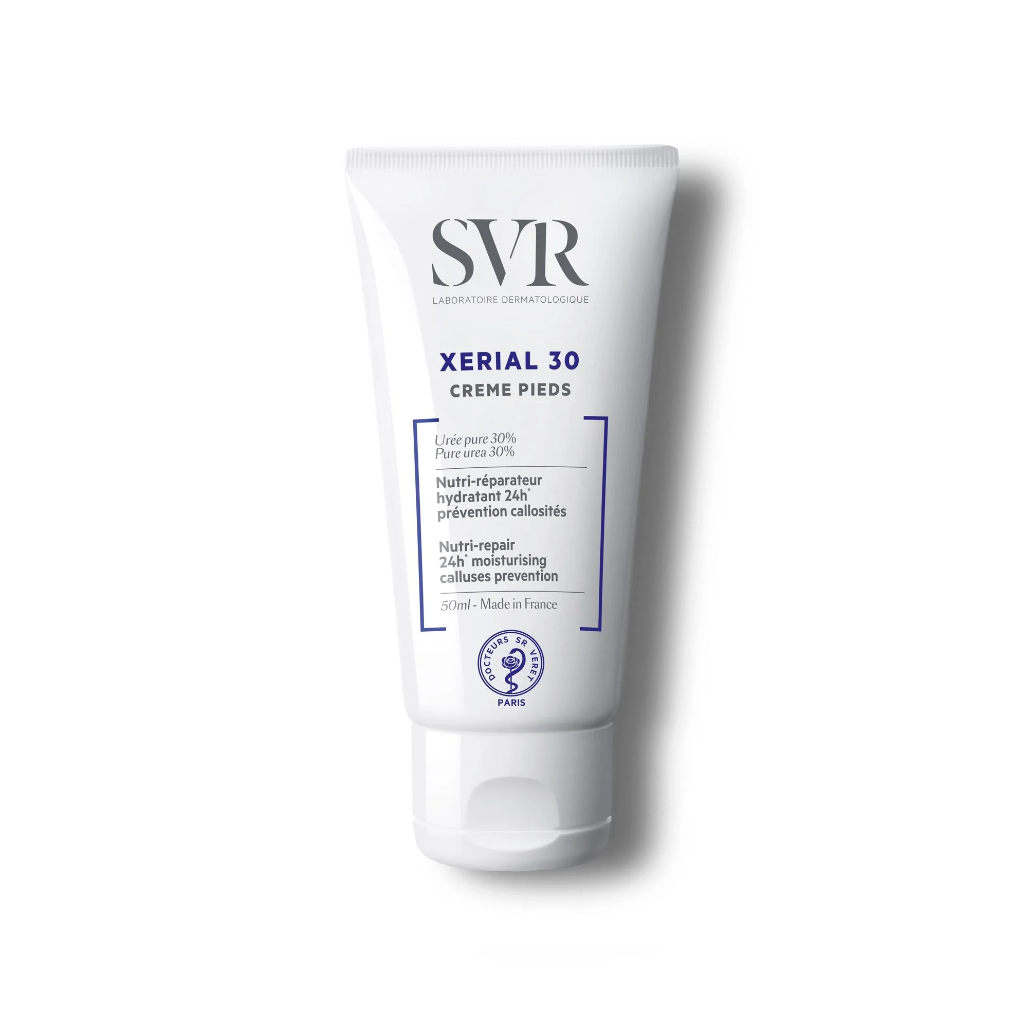 SVR Xérial 30 Crema Piedi Nutri-Riparatore Idratante 24h Prevenzione Calli 50ml