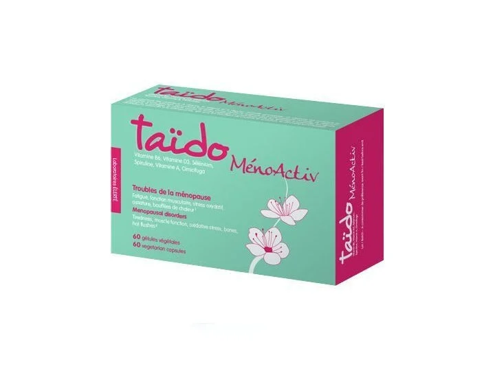 Taïdo MenoActiv Disturbi della menopausa 60 capsule vegetali