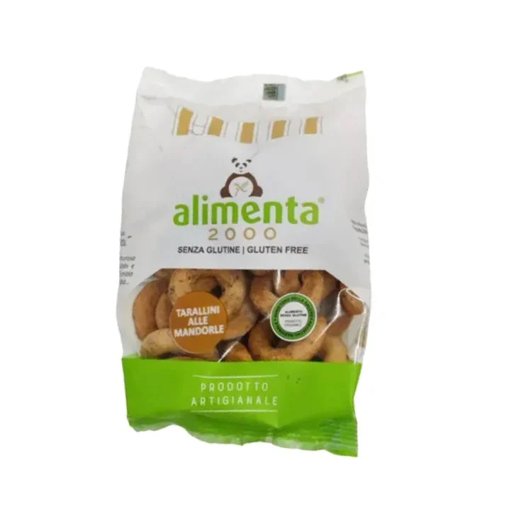 Alimenta 2000 srl Tarallini Alle Mandorle Senza Glutine Alimenta 2000 75g