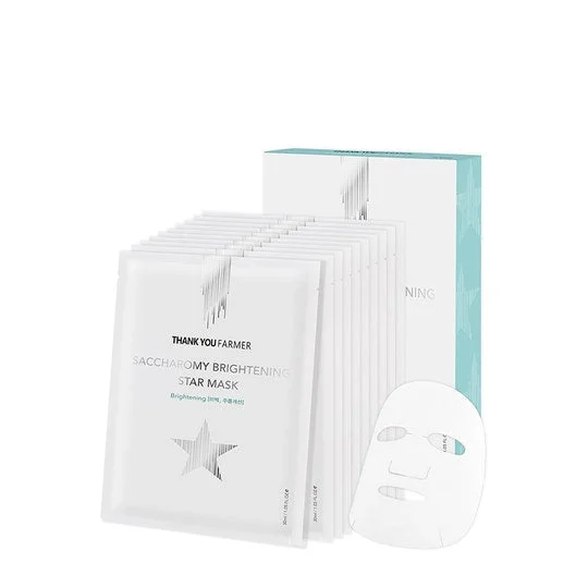 Thank you Farmer Saccharomy Star Maschera Schiarente 10 X 30 ml