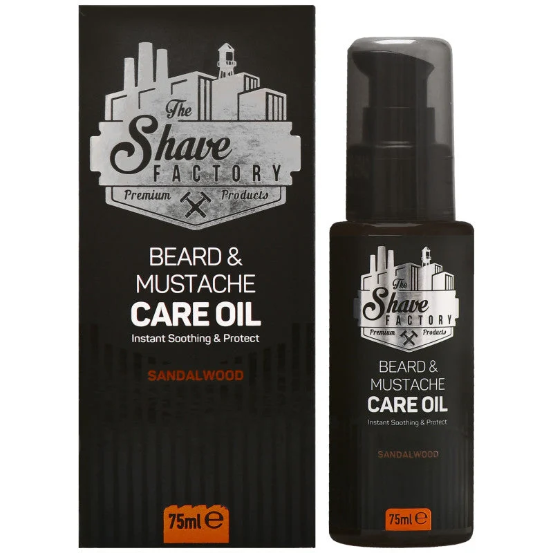 Olio da barba al sandalo The Shave Factory 75 ml