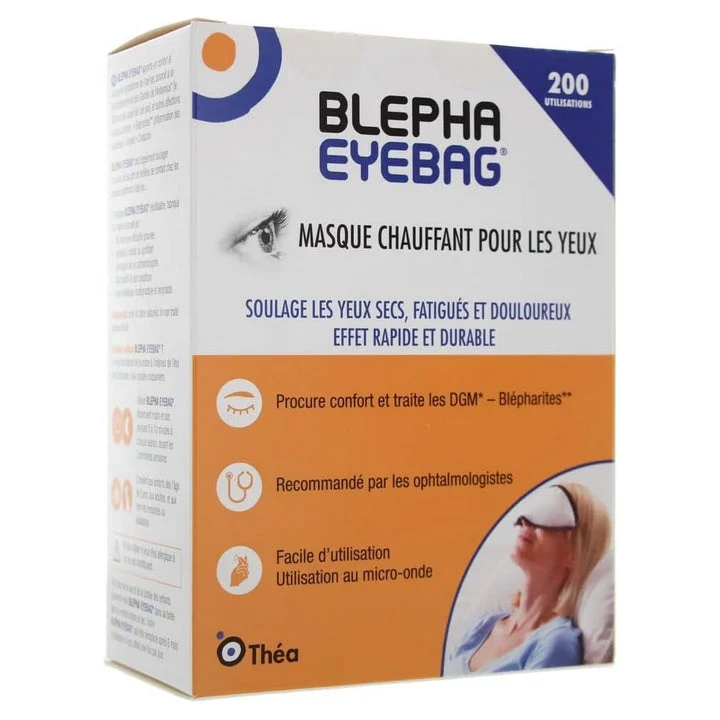 Maschera per occhi riscaldante Théa Pharma Blepha Eyebag x1