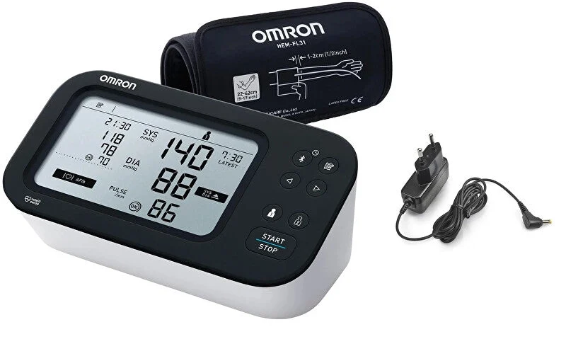 Omron Tonometro OMRON M7 Intelli IT AFib + adattatore