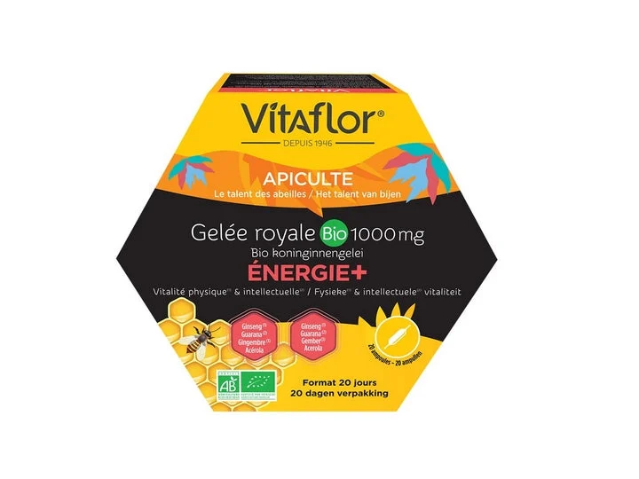 Vitaflor Pappa Reale Bio 1000mg Energia + 20 fiale