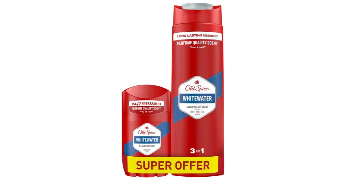 Old Spice Whitewater confezione conveniente per uomo