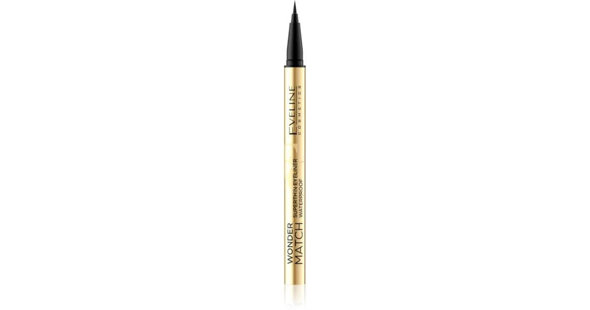 Eveline Cosmetics Wonder Match eyeliner waterproof colore nero