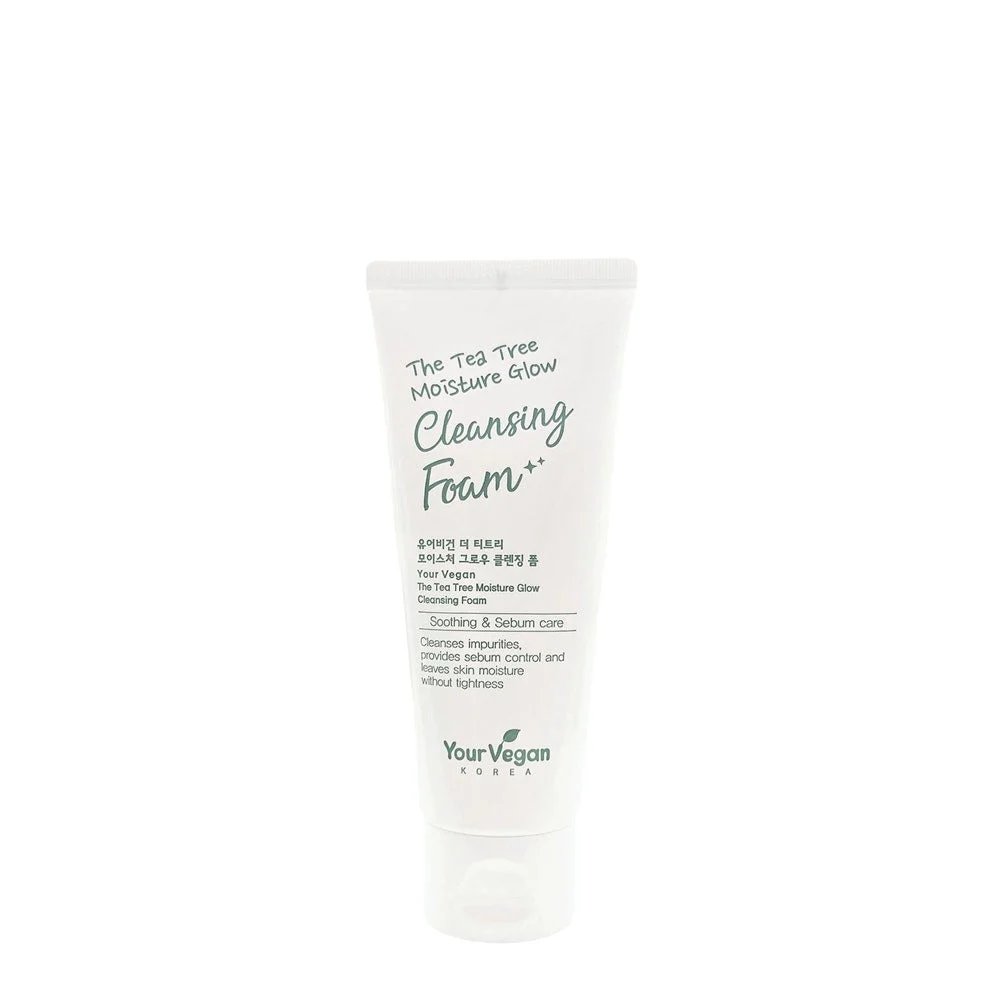 Your vegan The Tea Tree Mousse detergente illuminante